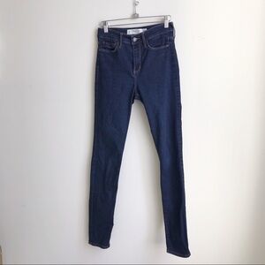 Abercrombie & Fitch Dark wash blue Skinny jeans